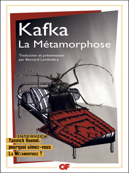 Title details for La Métamorphose by Franz Kafka - Available